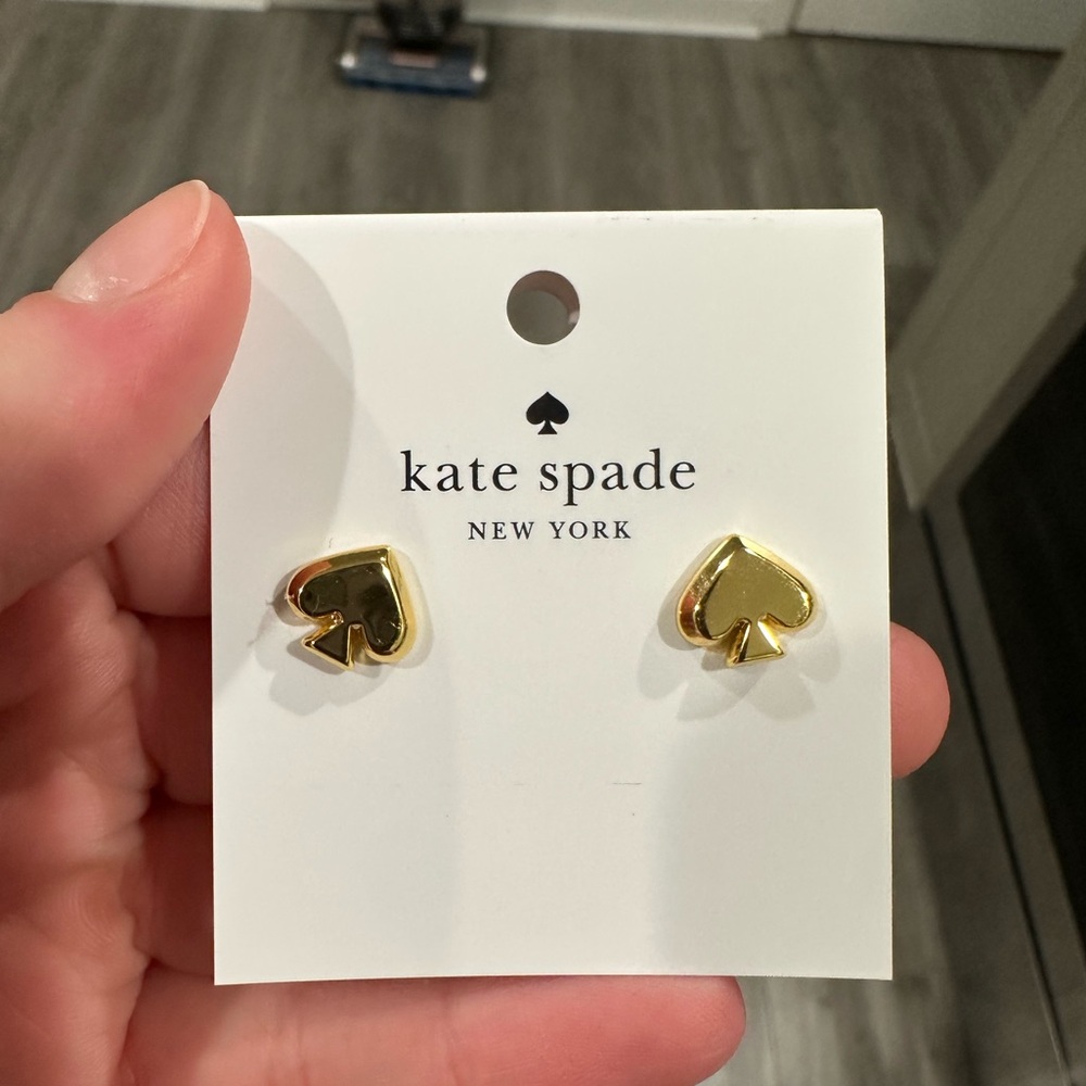 NWT Kate Spade Earrings Gold